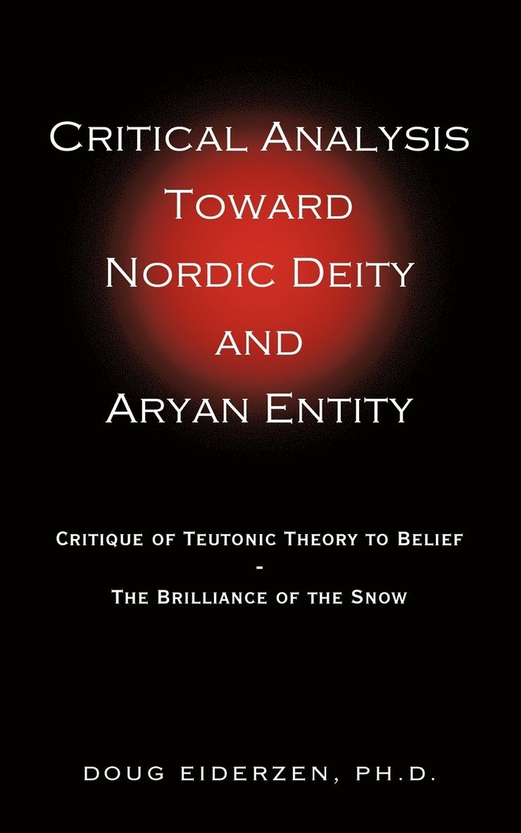 Critical Analysis Toward Nordic Deity and Aryan Entity 1