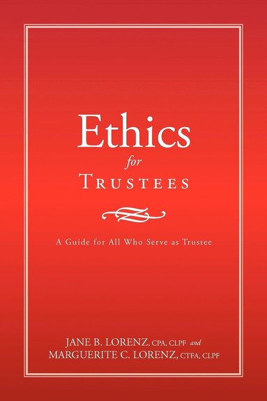 bokomslag Ethics for Trustees