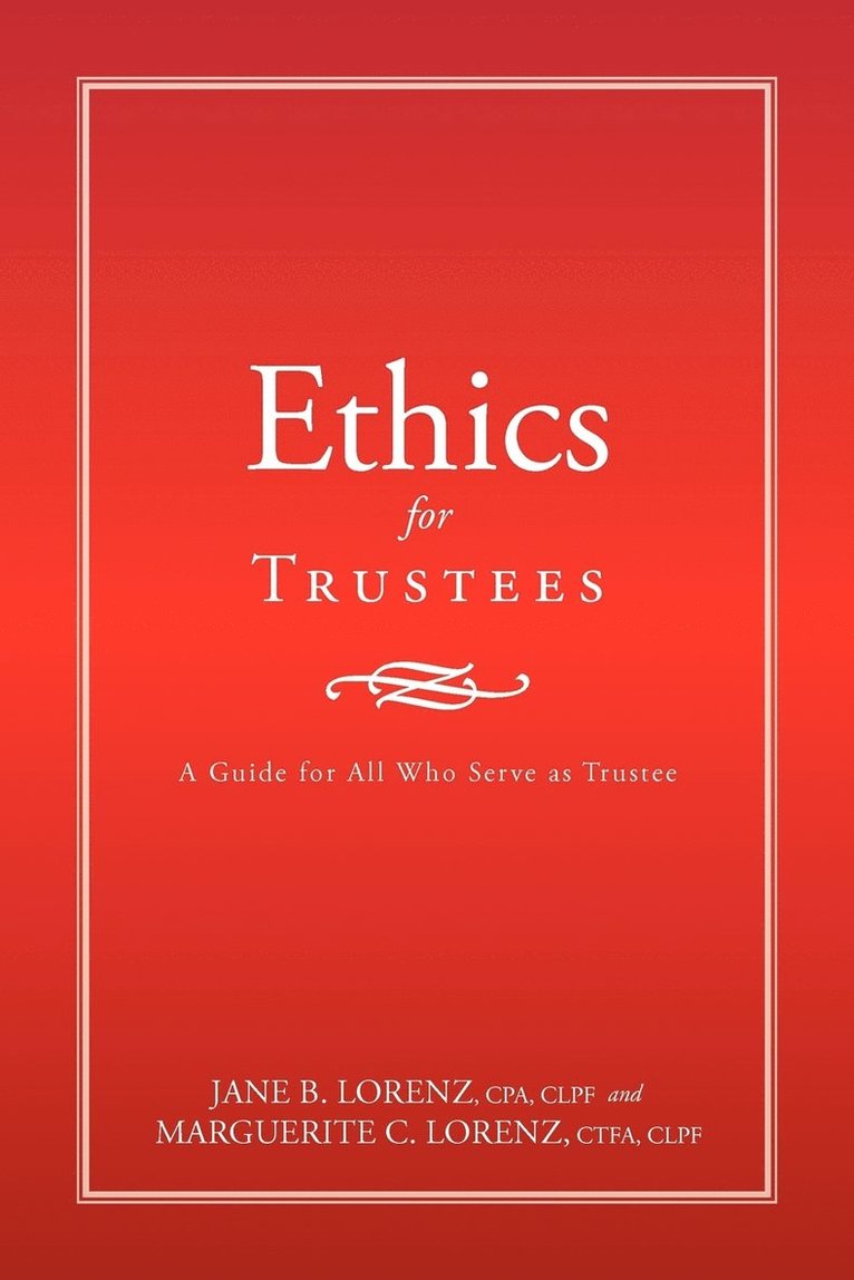 Ethics for Trustees 1