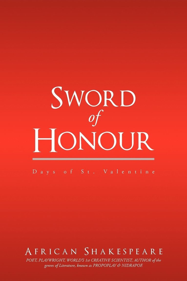 Sword of Honour 1