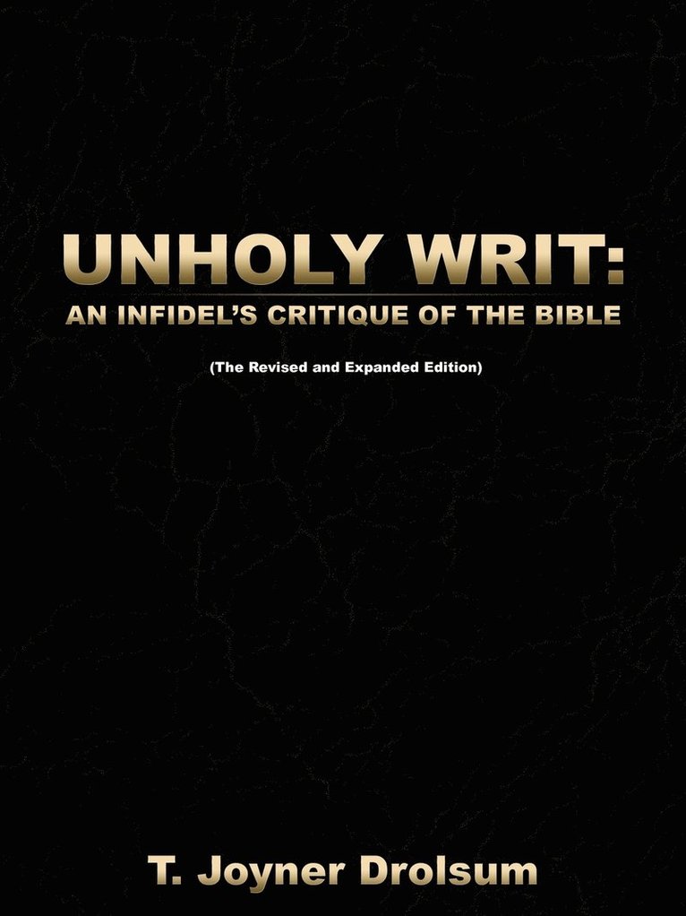 Unholy Writ 1