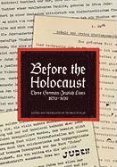 Before the Holocaust 1