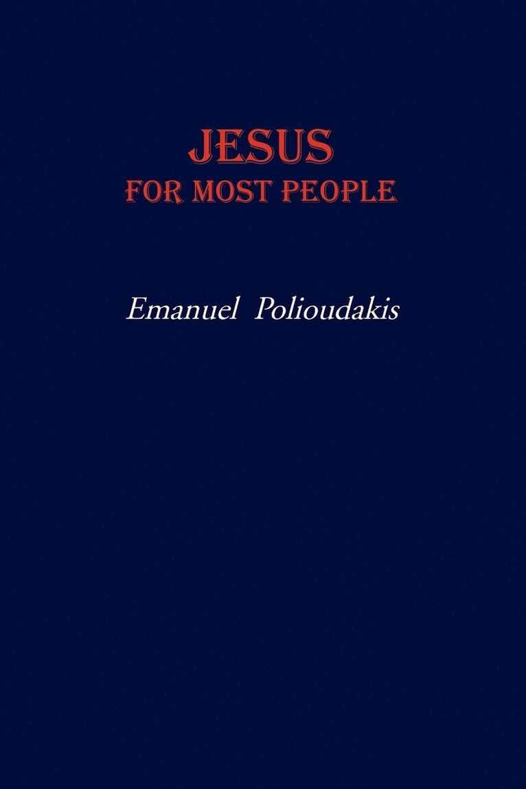 Jesus for Most People 1