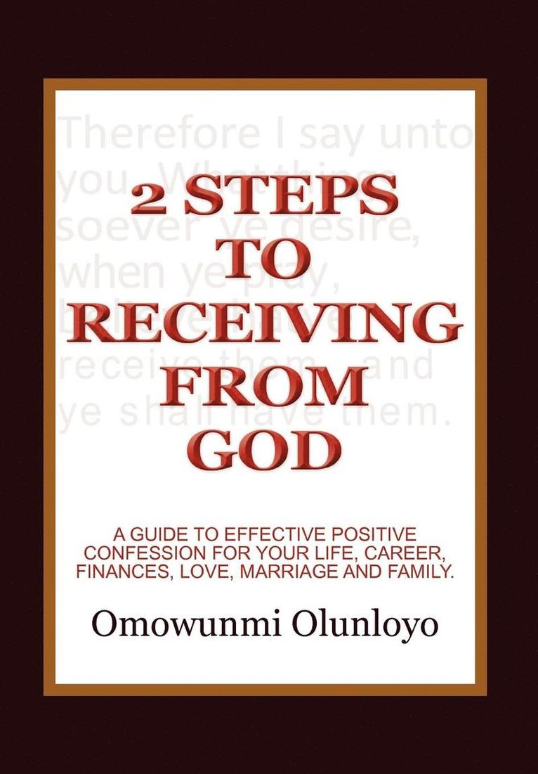 2 Steps to Receiving from God 1