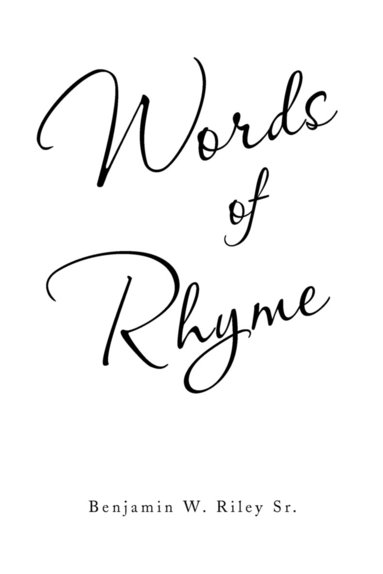 bokomslag Words of Rhyme