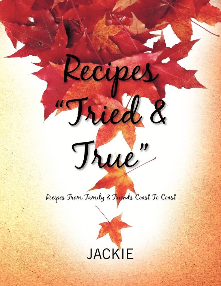 Recipes ''Tried & True'' 1