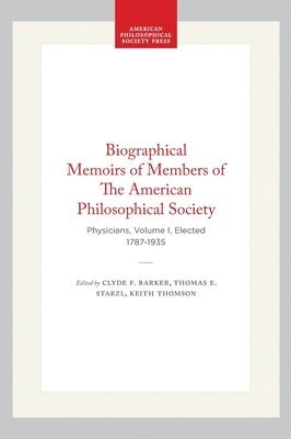 bokomslag Biographical Memoirs of Members of The American Philosophical Society