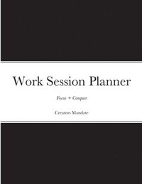 bokomslag Work Session Planner