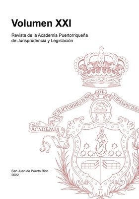 Revista de la Academia Puertorriquea de Jurisprudencia y Legislacin 1