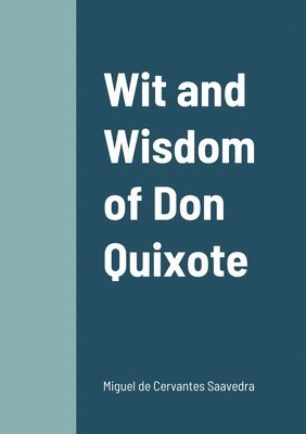 bokomslag Wit and Wisdom of Don Quixote