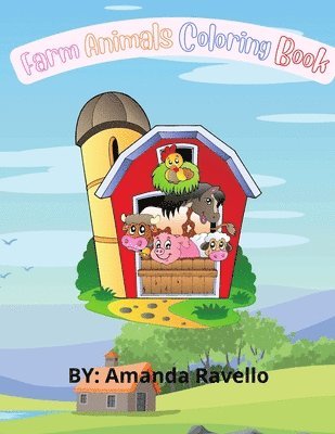 bokomslag Farm Animals Coloring Book