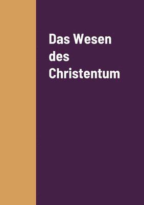 bokomslag Das Wesen des Christentum