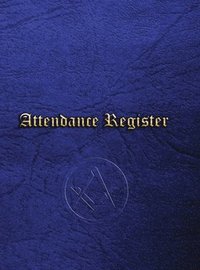 bokomslag Masonic Attendance Register