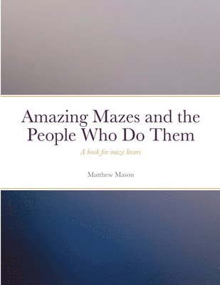 Matthew Mason - Amazing Mazes and the People Who Do Them, Häftad