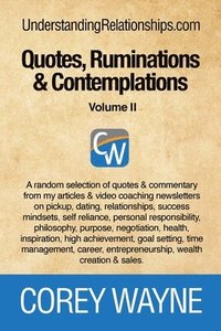 bokomslag Quotes, Ruminations & Contemplations - Volume II