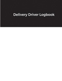 bokomslag Delivery Driver Logbook