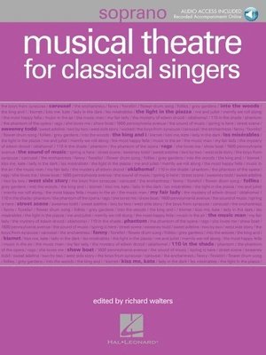 Richard Walters - Musical Theatre for Classical Singers: Soprano Book/Online Audio, Häftad