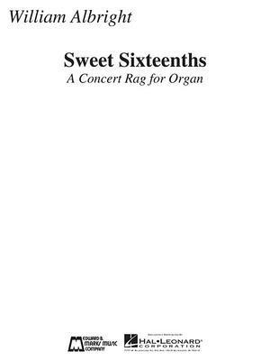 Sweet Sixteenths: A Concert Rag for Organ, Häftad