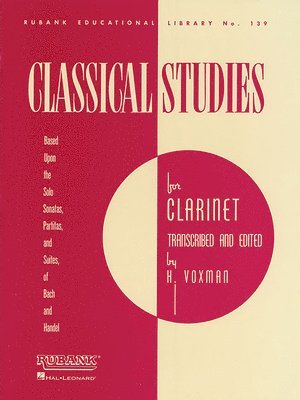 H. Voxman - Classical Studies for Clarinet, Häftad