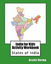 India for Kids Activity Workbook: States of India 1