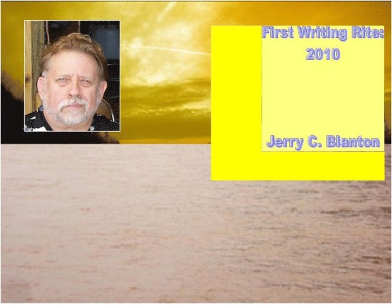 First Writing Rite: 2010 Blog 1