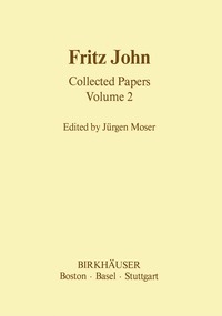 bokomslag Fritz John Collected Papers