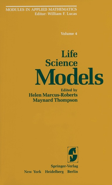 H. Marcus-Roberts, M. Thompson - Life Science Models, Häftad