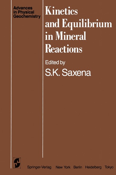 bokomslag Kinetics and Equilibrium in Mineral Reactions