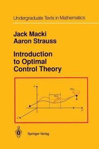bokomslag Introduction to Optimal Control Theory