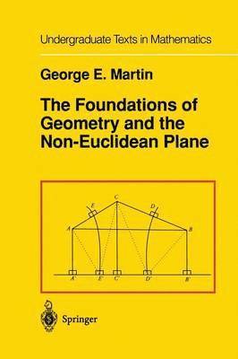 G.E. Martin, G. E. Martin - Foundations of Geometry and the Non-Euclidean Plane, Häftad