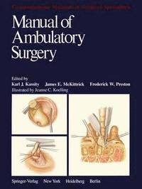 bokomslag Manual of Ambulatory Surgery