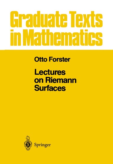 Otto Forster - Lectures on Riemann Surfaces, Häftad