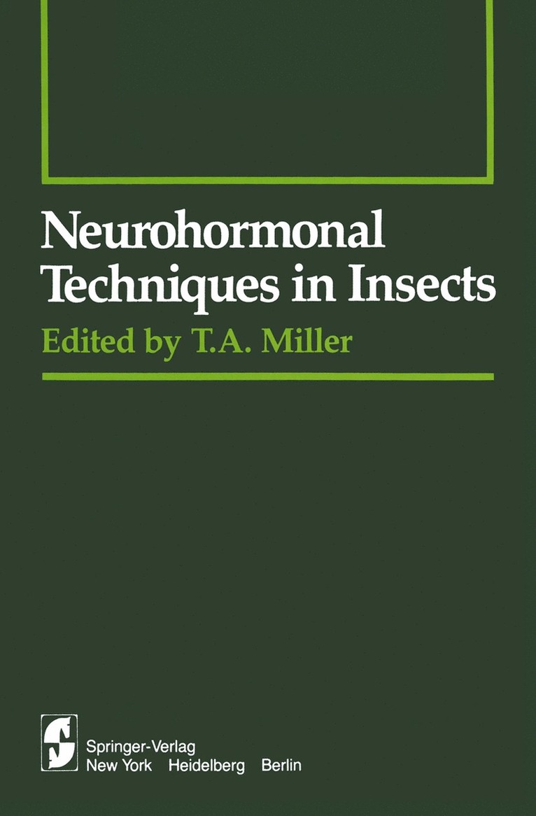 Neurohormonal Techniques in Insects 1