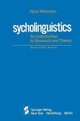 Psycholinguistics