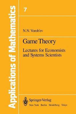 Nikolai N. Vorob'ev, S. Kotz - Game Theory, Häftad