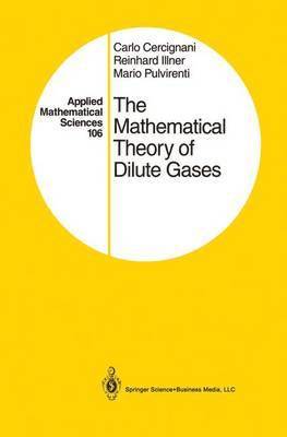 Carlo Cercignani, Reinhard Illner, Mario Pulvirenti - Mathematical Theory of Dilute Gases, Häftad