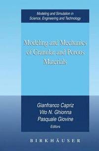 bokomslag Modeling and Mechanics of Granular and Porous Materials