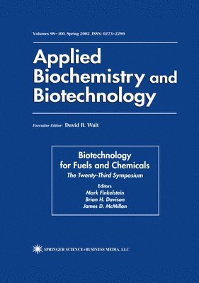 bokomslag Biotechnology for Fuels and Chemicals