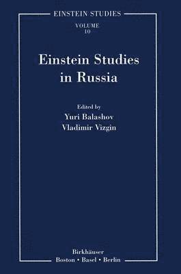 bokomslag Einstein Studies in Russia