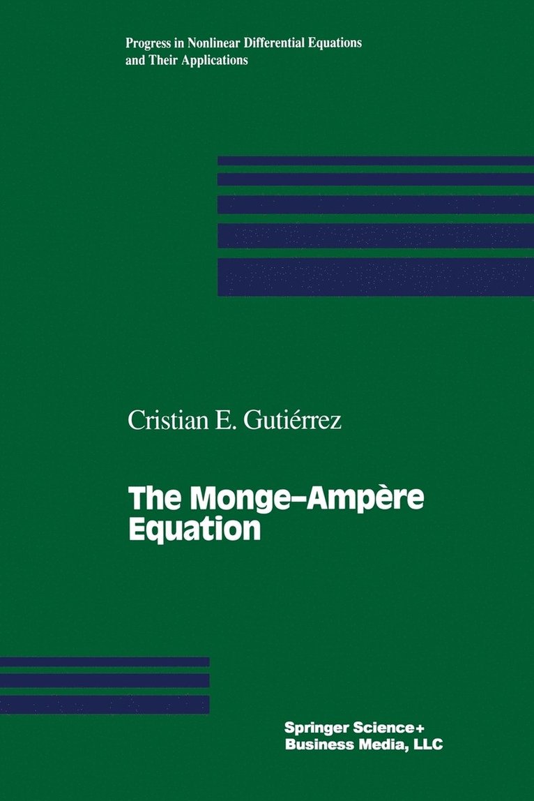 The MongeAmpre Equation 1