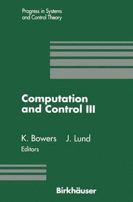 Computation and Control III 1