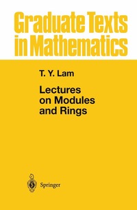 bokomslag Lectures on Modules and Rings