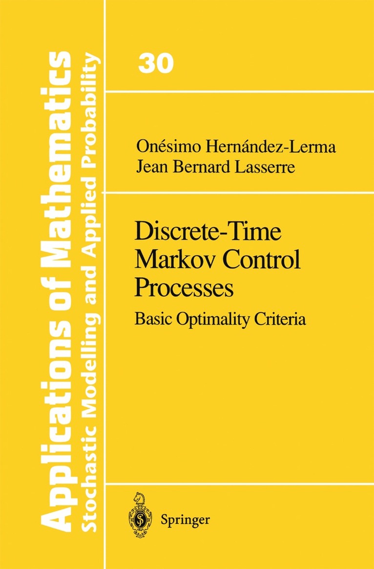 Discrete-Time Markov Control Processes 1