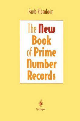 Paulo Ribenboim - New Book of Prime Number Records, Häftad