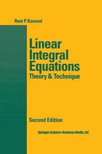 bokomslag Linear Integral Equations