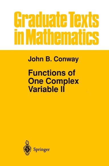 bokomslag Functions of One Complex Variable II