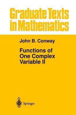 Functions of One Complex Variable II 1