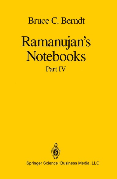 bokomslag Ramanujans Notebooks