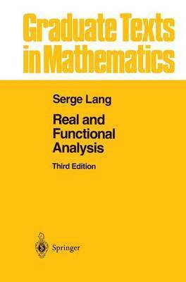 Real and Functional Analysis 1