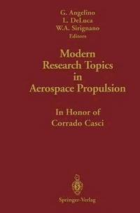 bokomslag Modern Research Topics in Aerospace Propulsion